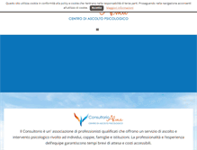 Tablet Screenshot of consultorioalma.it
